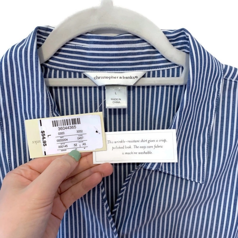 ๐ 2 for $20! ๐ Christopher & Banks Button-Up - Picture 3 of 5